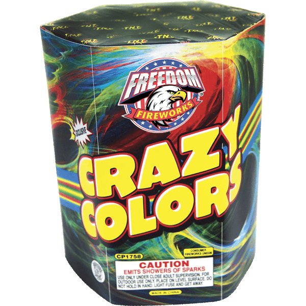 CRAZY COLORS — Freedom Fireworks